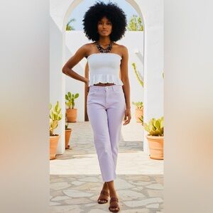 NWT Kensie SZ 8/29” lilac ultimate high rise skinny 5-pocket jeans waist 29”-30”